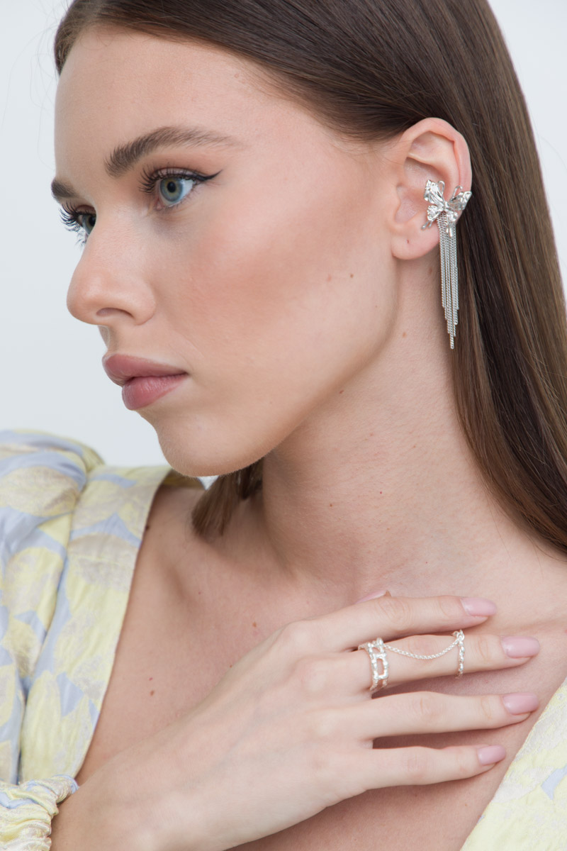 Серьгa-Кафф 9930376 купить в Москве | магазин жесткой одежды Ruxara