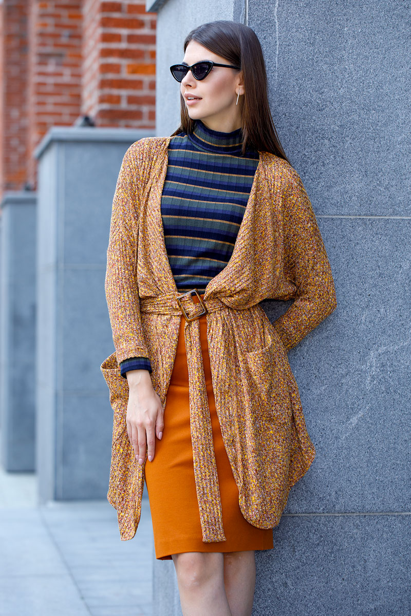 Кардиган 1701601 купить в Москве | магазин жесткой одежды Ruxara