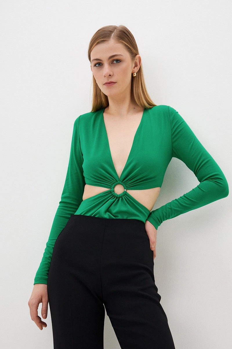 Блузка-боди 1300501 купить в Москве | магазин жесткой одежды Ruxara