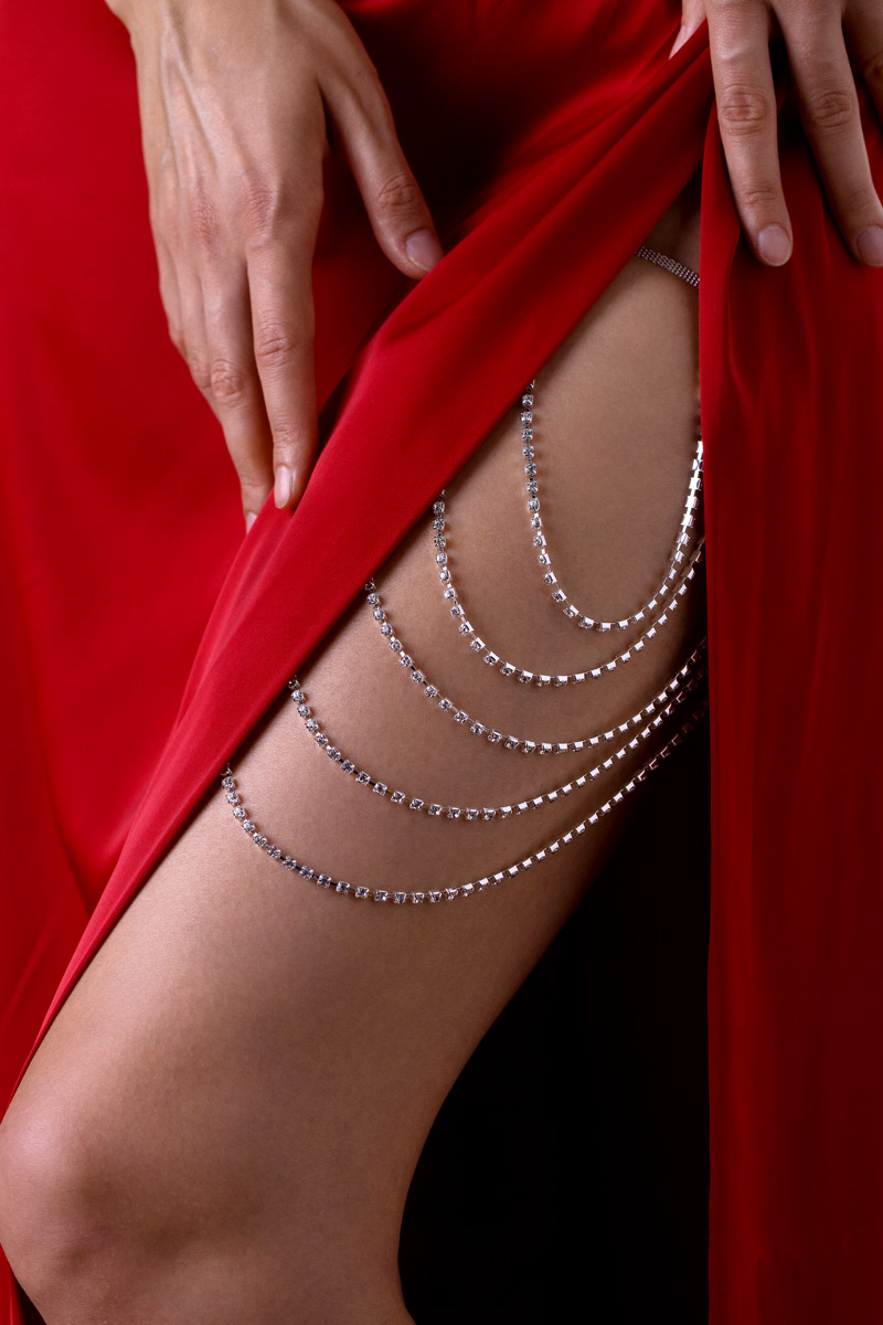 Цепь на тело 9909024 купить в Москве | магазин жесткой одежды Ruxara