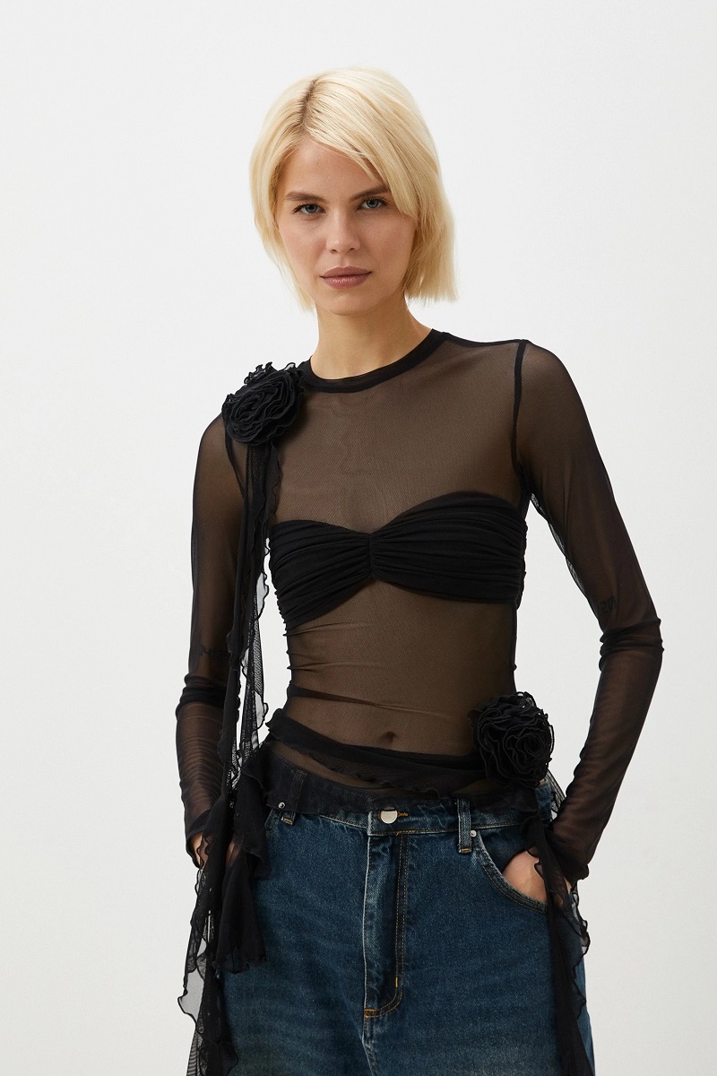 Блузка 1212141 купить в Москве | магазин жесткой одежды Ruxara